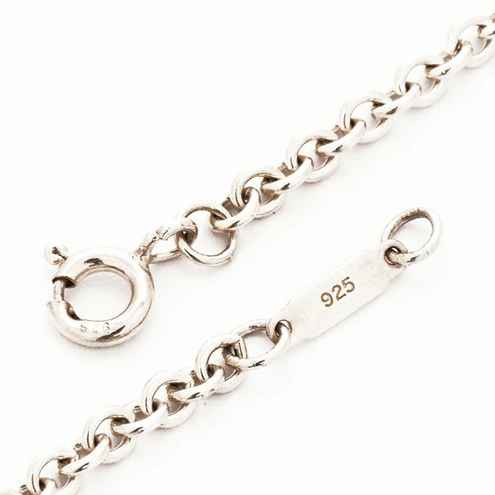 Tiffany Co Azuki Chain Silver Necklace Silver
